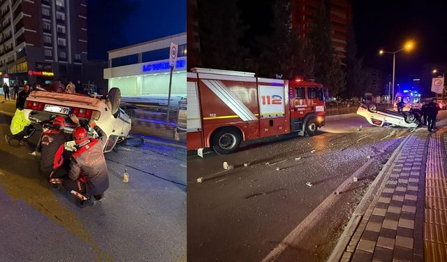 Kahramanmaraş’ta Kontrolden Çıkan Araç Takla Attı: 1 Yaralı
