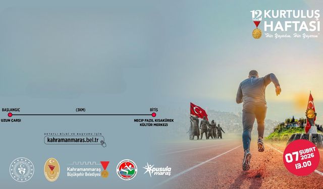 Kahramanmaraş’ta Kurtuluş Koşusu’na başvurular başladı