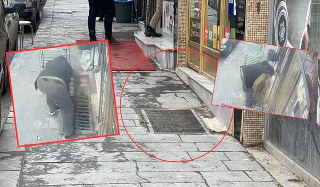 Kahramanmaraş’ta mazgal kapağı açık kaldı, çocuk böyle düştü! O anlar görüntülendi