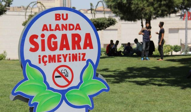 Kahramanmaraş’ta Parklarda Sigara İçmek Yasaklanıyor