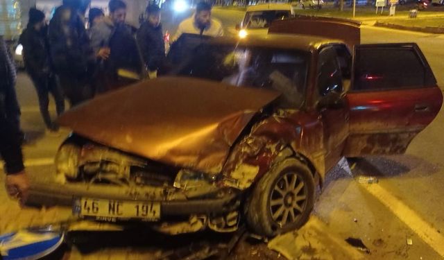 Kahramanmaraş’ta trafik kazası: 1’i çocuk 4 yaralı