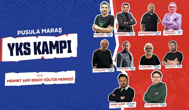 Kahramanmaraş’ta YKS ve KPSS öğrencilerine ücretsiz kamp fırsatı