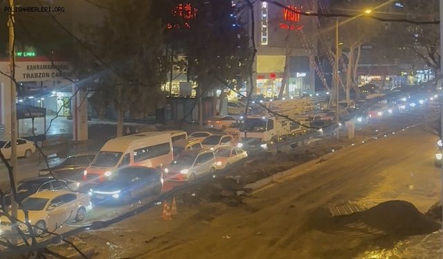 Kahramanmaraş’ta yol çilesi büyüyor! Trafik durma noktasında
