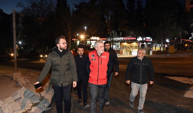 Kahramanmaraş’ta Zübeyde Hanım Bulvarında asfalt çalışması başladı