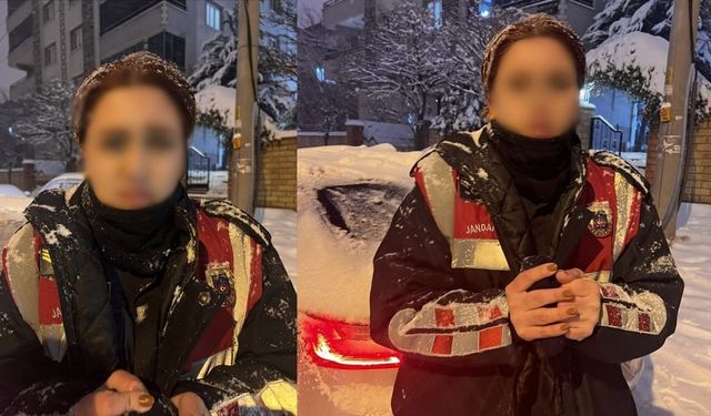 Kendini Jandarma Olarak Tanıtan Kadın Gözaltına Alındı