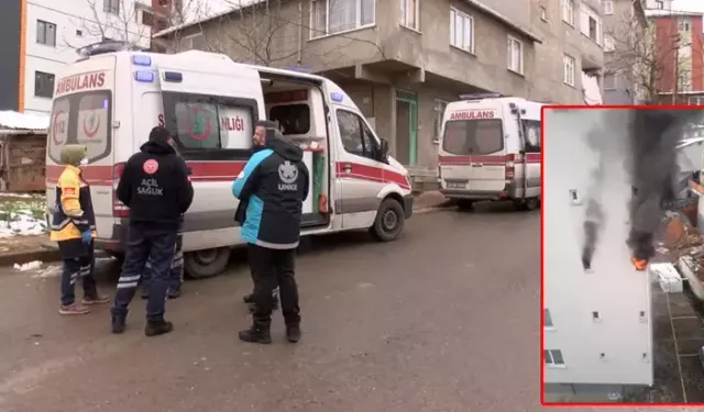 Sultanbeyli'de 5 katlı binada yangın; 8'i çocuk 12 kişiyi itfaiye kurtardı