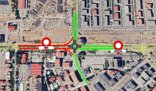 Kahramanmaraş'ta Azerbaycan Bulvarı 6 saat ulaşıma kapalı olacak