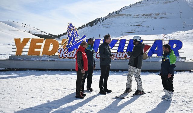 Yedikuyular Kayak Merkezi Yeni Sezonu Açtı: Hedef 600 Bin Ziyaretçi