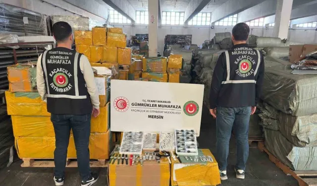 1,5 milyar lira değerinde 116 bin kaçak kol saati ele geçirildi