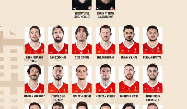 A Erkek Milli Takımının 18 Kişilik Dünya Kupası Aday Kadrosu Açıklandı