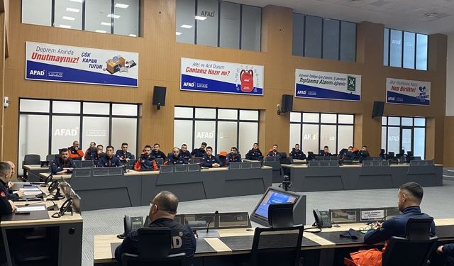 AFAD Kahramanmaraş’ta çığda arama kurtarma eğitimi sürüyor