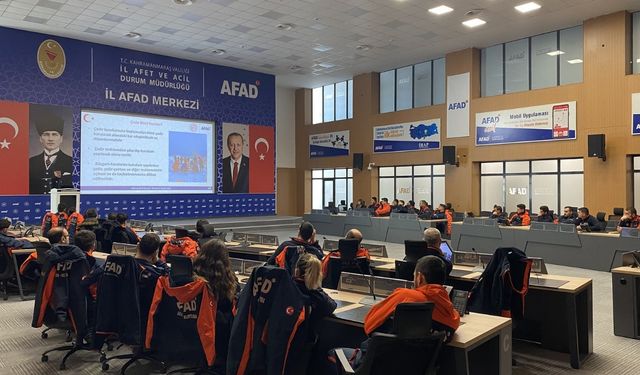 AFAD’ın çığ kurtarma eğitimi Kahramanmaraş’ta sürüyor