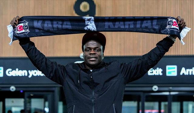 Beşiktaş’ın anlaşmaya vardığı Junior Olaitan, İstanbul’da
