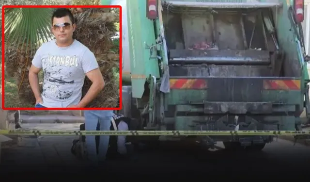 Çöp kamyonunun pres kısmına sıkışarak hayatını kaybetti