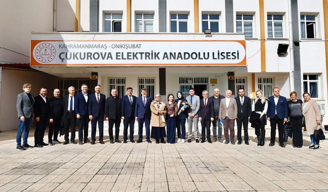 Çukurova Elektrik Anadolu Lisesi'nde yeni etüt salonları açıldı