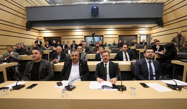 Dulkadiroğlu Belediye Meclisi imar ve taşınmaz gündemiyle toplandı