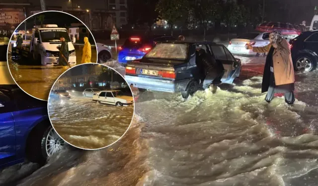 Gece Boyu Süren Yağış Sonrası Okullar Tatil Edildi