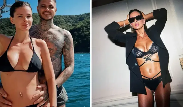 İcardi, sevgilisinin iç çamaşırlı pozlarını paylaştı
