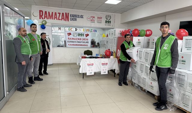 İHH Kahramanmaraş’ta İhtiyaç Sahiplerine Ramazan Yardımı Yapacak
