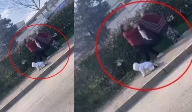 İki Kadın Dilenci Yer Kavgası Yaptı