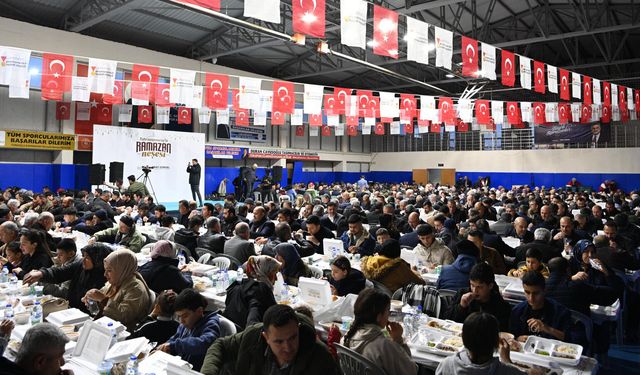 İlçemde İftar Var programı Türkoğlu'nda başladı