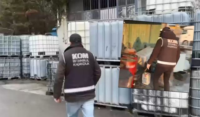 İstanbul’da 3 ayda 242 bin litre kaçak akaryakıt ele geçirildi