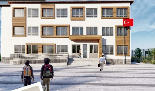 Kahramanmaraş Afşin'de Şehit Sıtkı Çoban Ortaokulu için geri sayım başladı