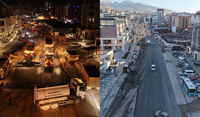 Kahramanmaraş Hükümet Bulvarı trafiğe açıldı