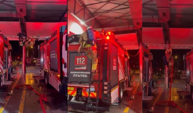 Kahramanmaraş İtfaiyesi 7/24 Görev Başında: Eğitimler Aralıksız Sürüyor