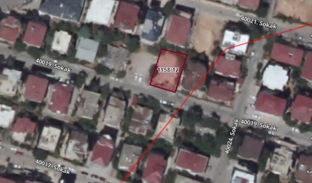 Kahramanmaraş Onikişubat'ta 359 metrekare arsa mahkemeden satılıyor