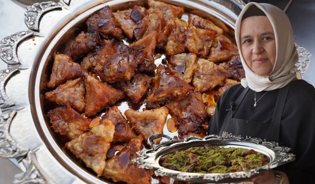 Kahramanmaraş’ın geleneksel tatlısı çullama