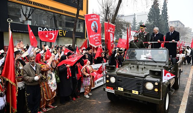 Kahramanmaraş’ın Kurtuluşunun 106. Yılı Coşkuyla Kutlandı
