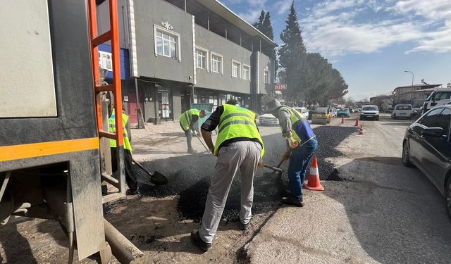 Kahramanmaraş’ta asfalt iyileştirmeleri devam ediyor