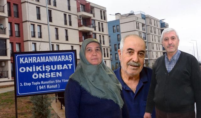 Kahramanmaraş’ta depremzedeler ödeme planıyla rahat nefes aldı