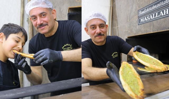 Kahramanmaraş'ta iftar sofralarının gözdesi: fıstıklı börek