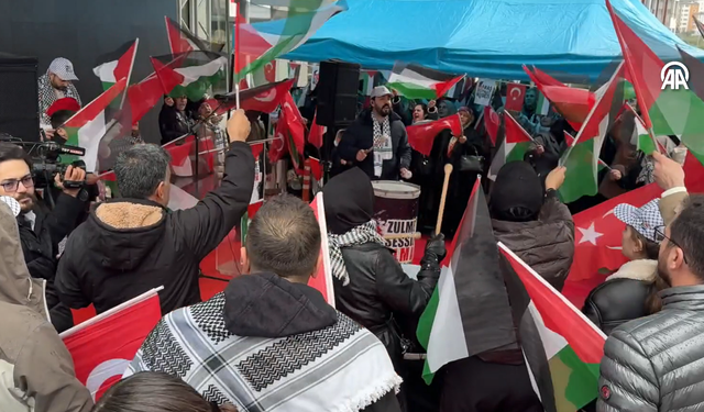 Kahramanmaraş’ta İsrail’in Gazze’ye Yönelik Saldırıları Protesto Edildi