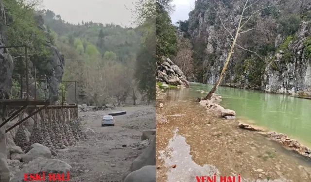 Kahramanmaraş’ta kuruyan dere yeniden suya kavuştu