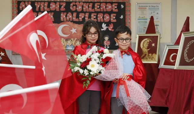 Kahramanmaraş’ta Okullar Kırmızı Beyaza Büründü