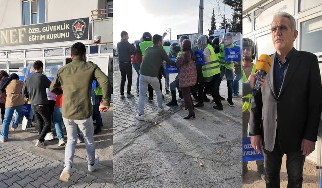 Kahramanmaraş’ta Özel Güvenlik Öğrencileri Birbirine Saldırdı!