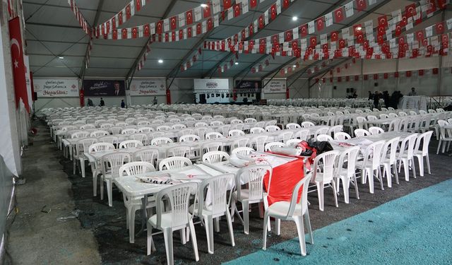 Kahramanmaraş'ta Ramazan boyunca 3 noktada iftar çadırı kuruldu