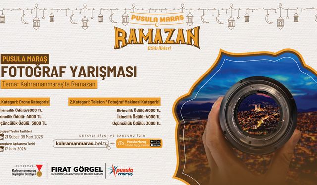 Kahramanmaraş'ta Ramazan Temalı Ödüllü Fotoğraf Yarışması Başladı