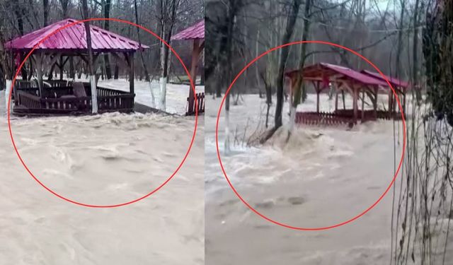 Kahramanmaraş’ta sağanak dereleri taşırdı