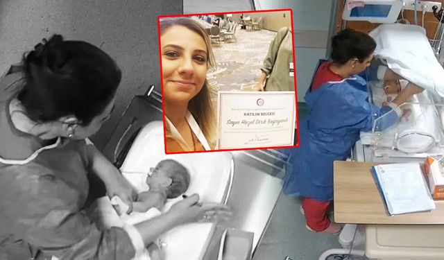 Kahramanmaraş'ta vicdansız hemşire başka bir bebeği de darp etmiş: O anlar kamerada