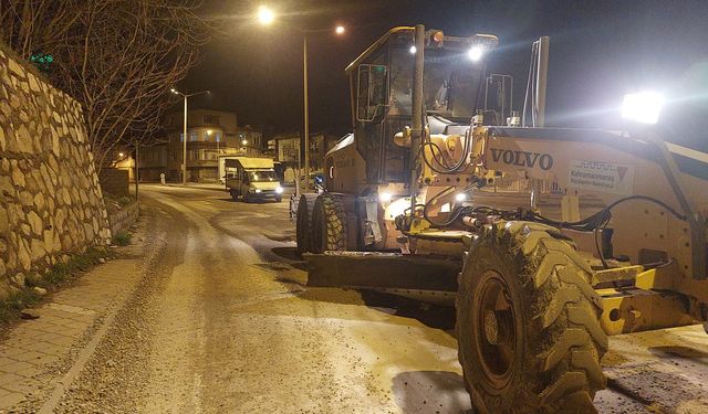 Kahramanmaraş'ta, yağışların tahribatı gideriyor