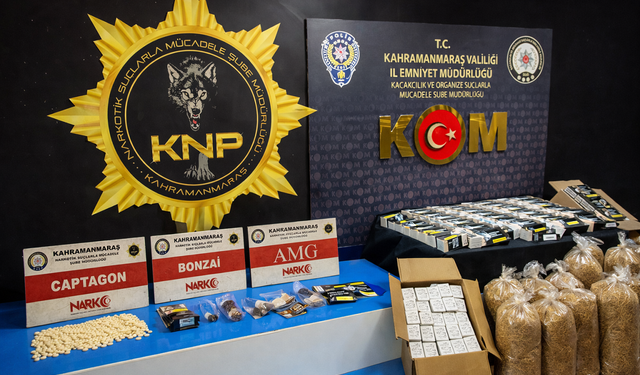 Kahramanmaraş’ta zehir sevkiyatı engellendi! Operasyonda 1 kişi tutuklandı