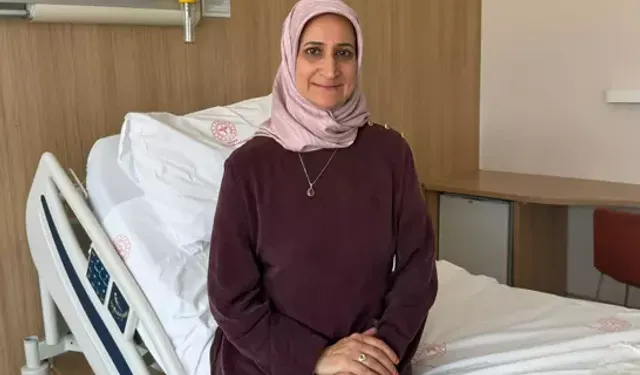 Karnından 30 santimlik tümör çıkarıldı, 'Hayata yeniden döndüm' dedi