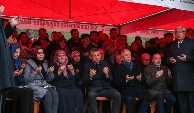 Mansur Yavaş, 6 Şubat’ın yıl dönümünde Kahramanmaraş’ta