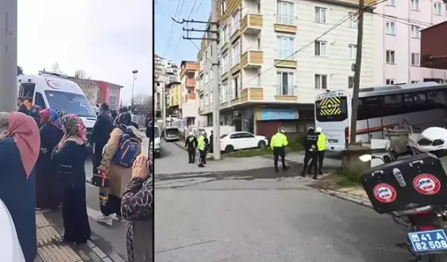 Okul çıkışı servis midibüsünün çarptığı 1. sınıf öğrencisi Elanur öldü