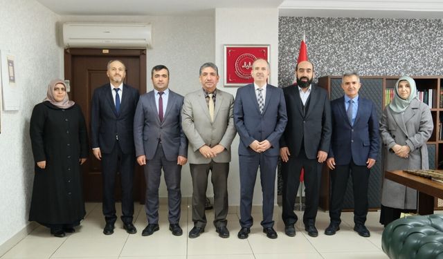 Onikişubat İlçe Müftüsü’nden Kahramanmaraş İl Müftüsü’ne ilk ziyaret