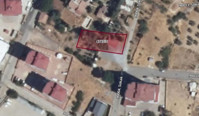 Onikişubat’ta 825 metrekare arsa icradan satışta